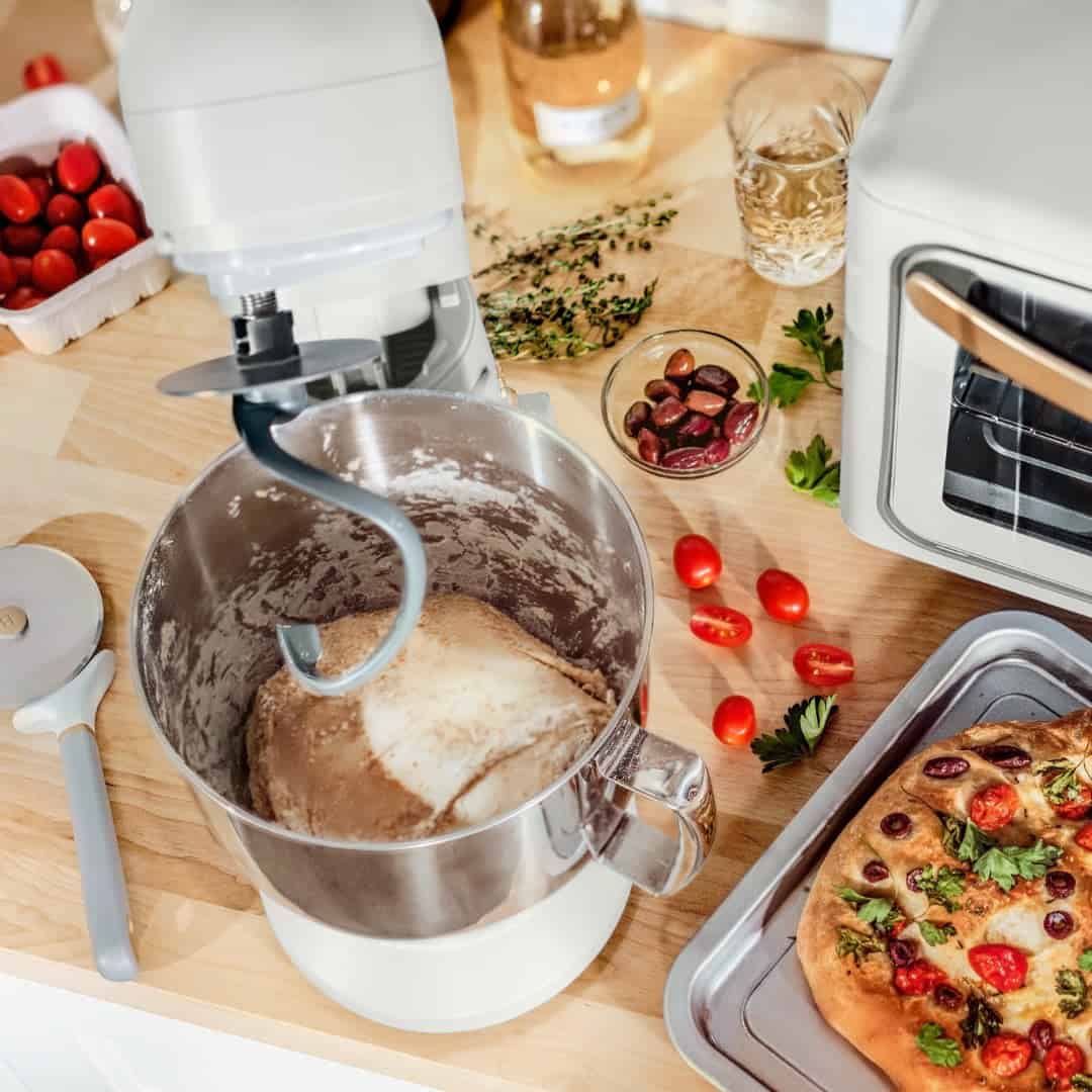Beautiful 5.3QT Capacity Lightweight & Powerful Tilt-Head Stand Mixer, White Icing by Drew Barrymore - Image 7