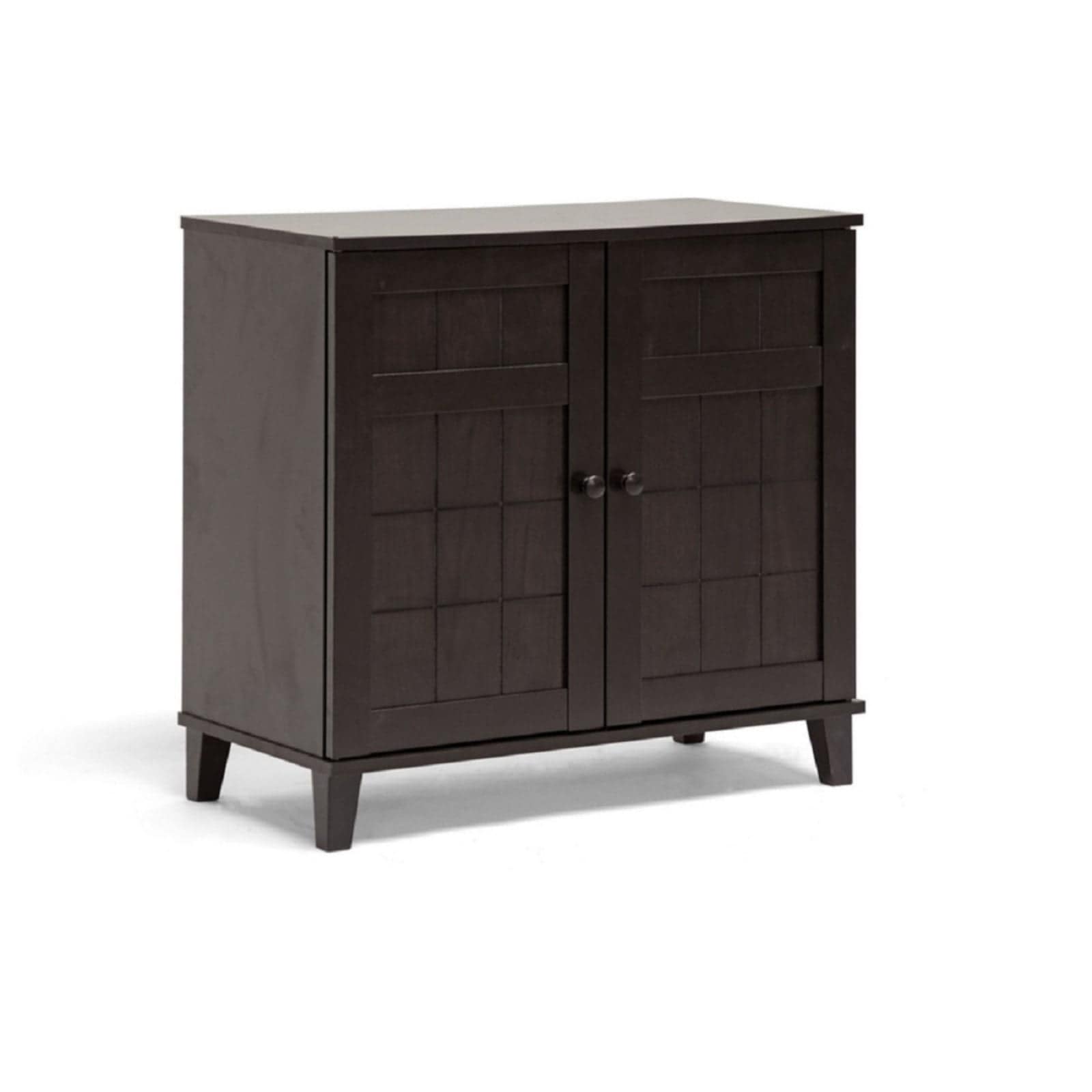 Baxton Studio Glidden Wood Modern Shoe Cabinet - Image 11