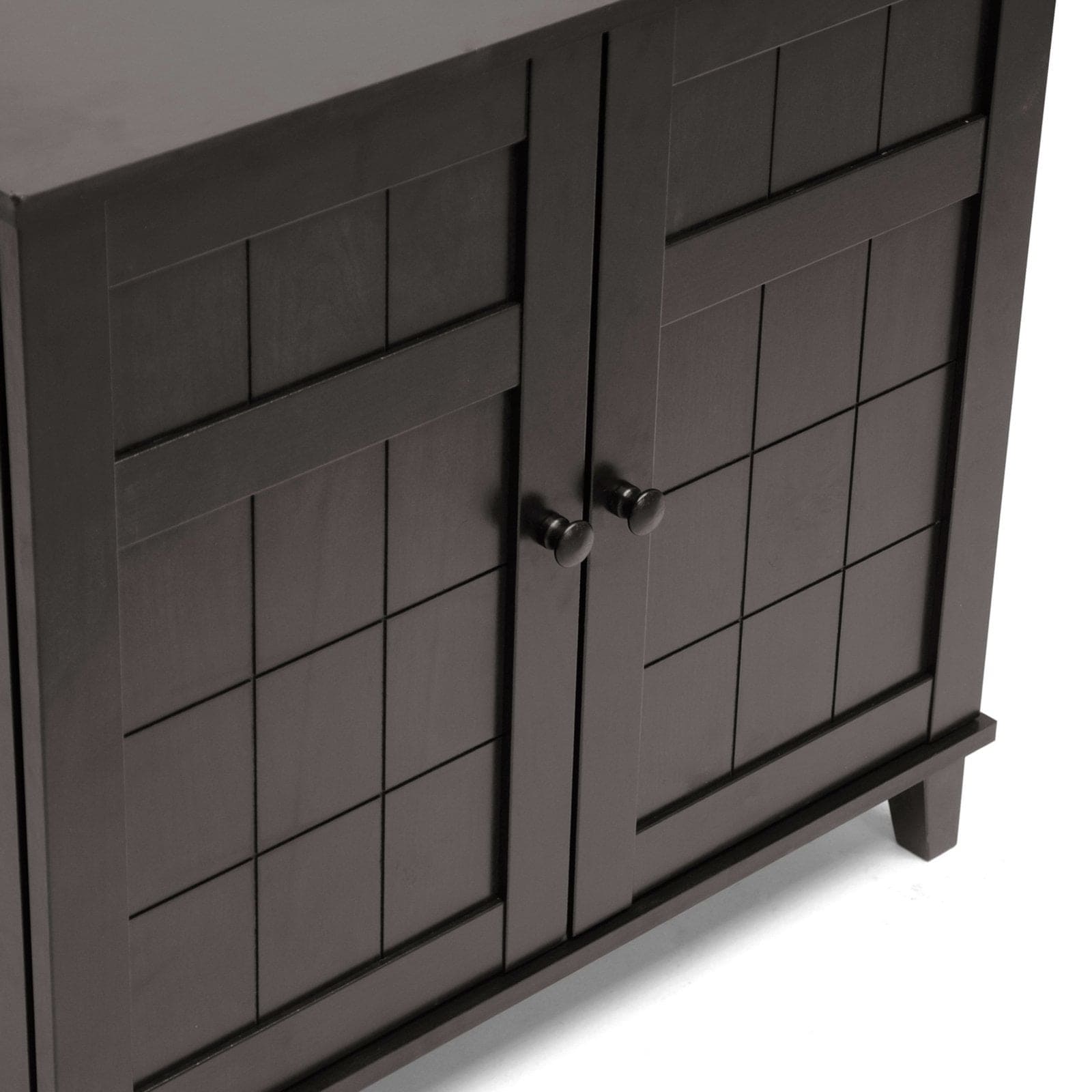 Baxton Studio Glidden Wood Modern Shoe Cabinet - Image 3