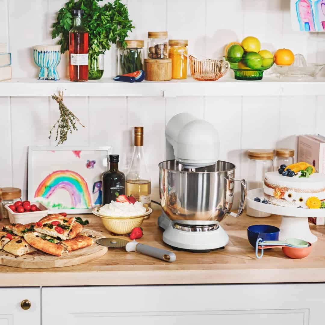 Beautiful 5.3QT Capacity Lightweight & Powerful Tilt-Head Stand Mixer, White Icing by Drew Barrymore - Image 11