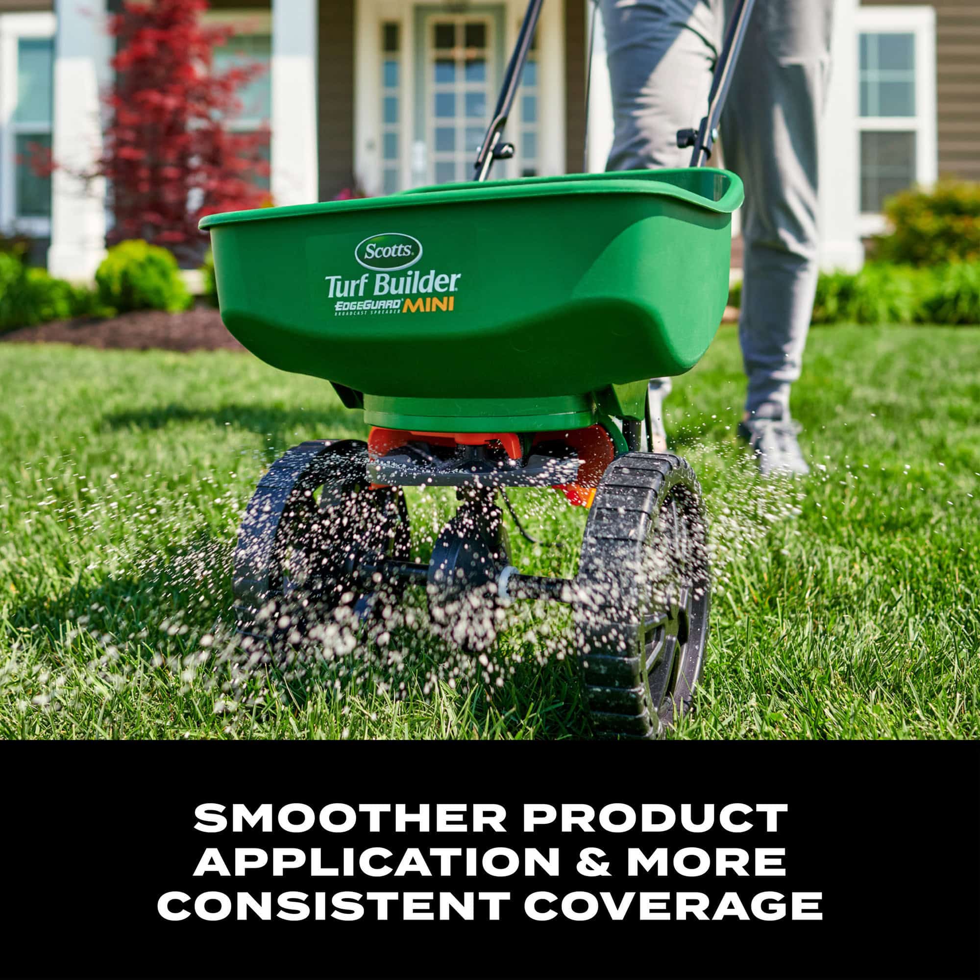 Scotts Turf Builder EdgeGuard Mini Broadcast Spreader - Image 9