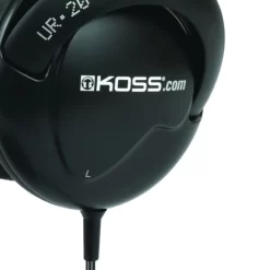 Alternative view of Koss Noise Isolating Over-Ear Headphones, Black, Ur20