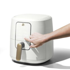 Alternative view of Beautiful 6 Quart Touchscreen Air Fryer, White Icing by Drew Barrymore