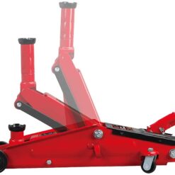 Alternative view of Big Red 3 Ton Hydraulic Trolley Service/Floor Jack with Extra Saddle, Fits SUVs and Trucks, Red, W8306