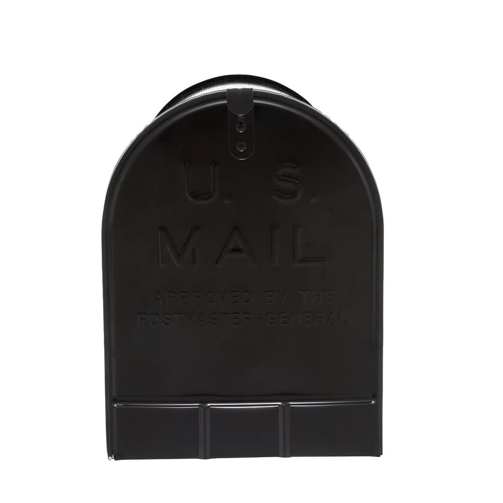 Gibraltar Mailboxes Stanley Extra Large, Steel, Post Mount Mailbox, Black, ST200B00 - Image 3