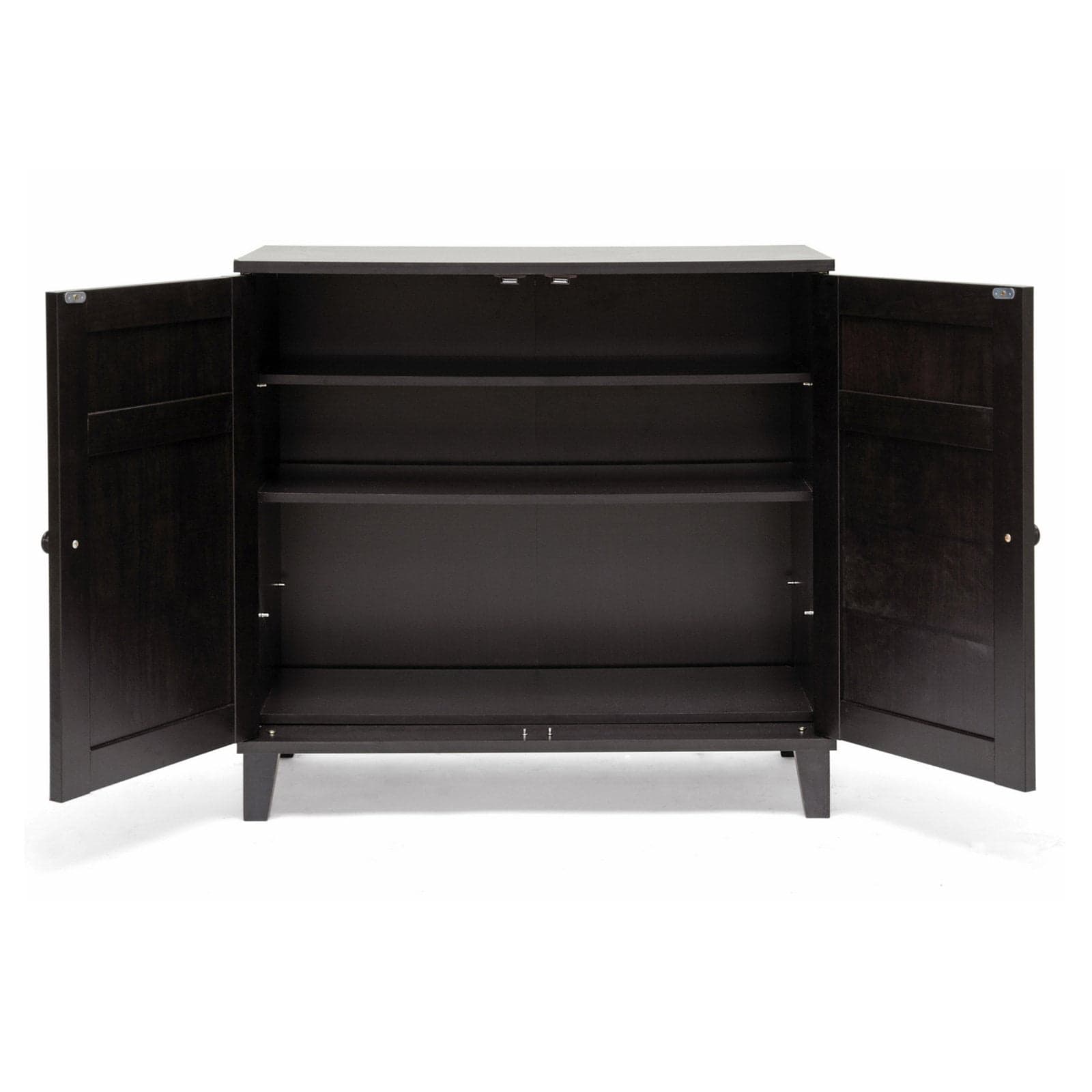 Baxton Studio Glidden Wood Modern Shoe Cabinet - Image 8