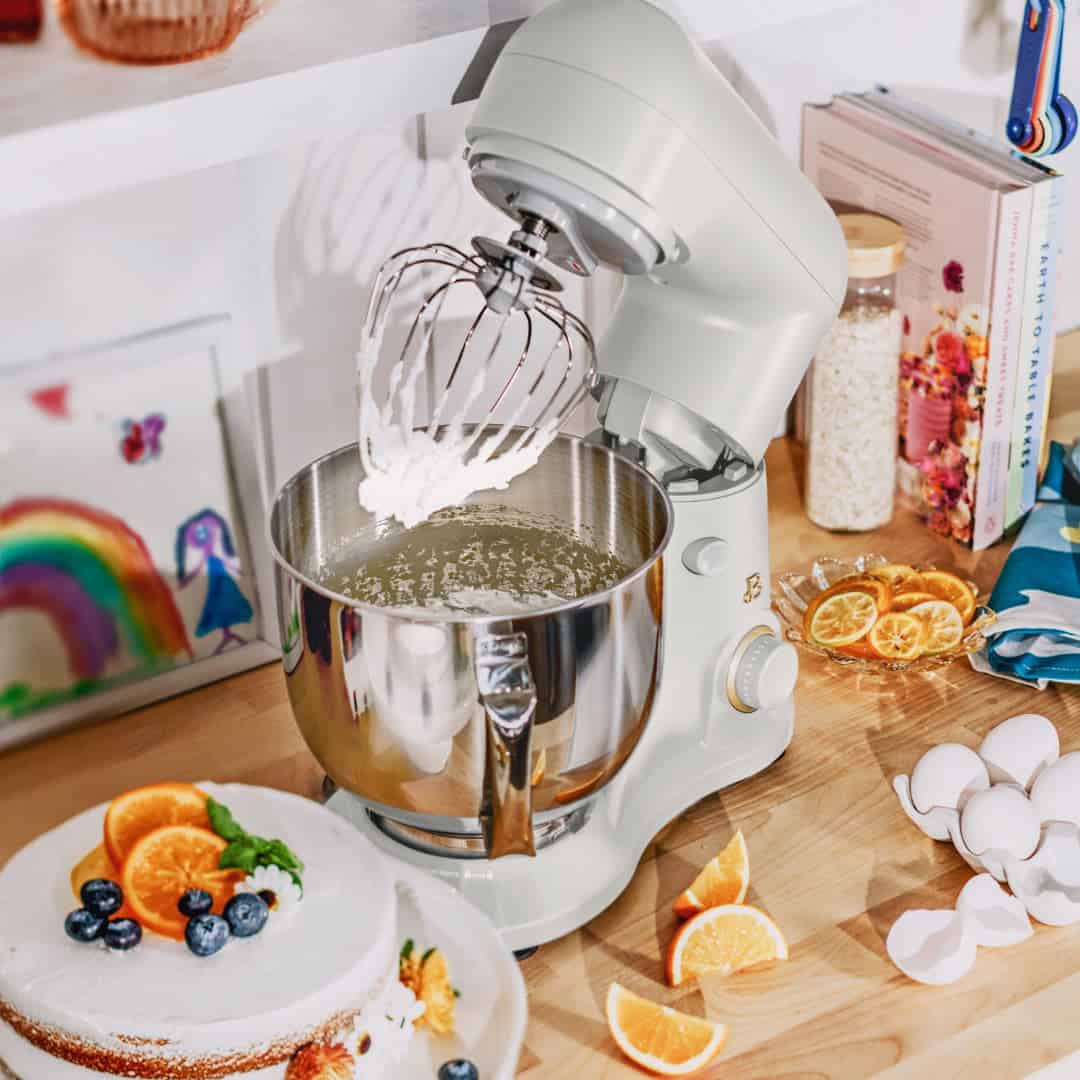 Beautiful 5.3QT Capacity Lightweight & Powerful Tilt-Head Stand Mixer, White Icing by Drew Barrymore - Image 10