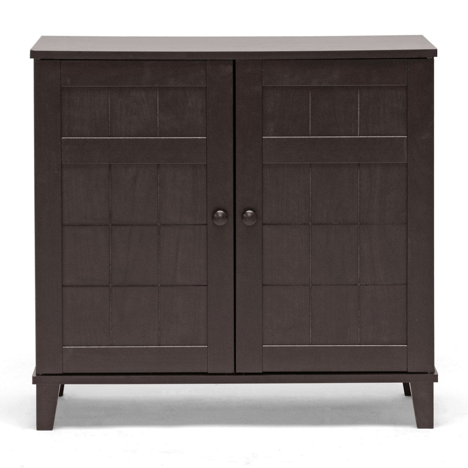 Baxton Studio Glidden Wood Modern Shoe Cabinet - Image 9