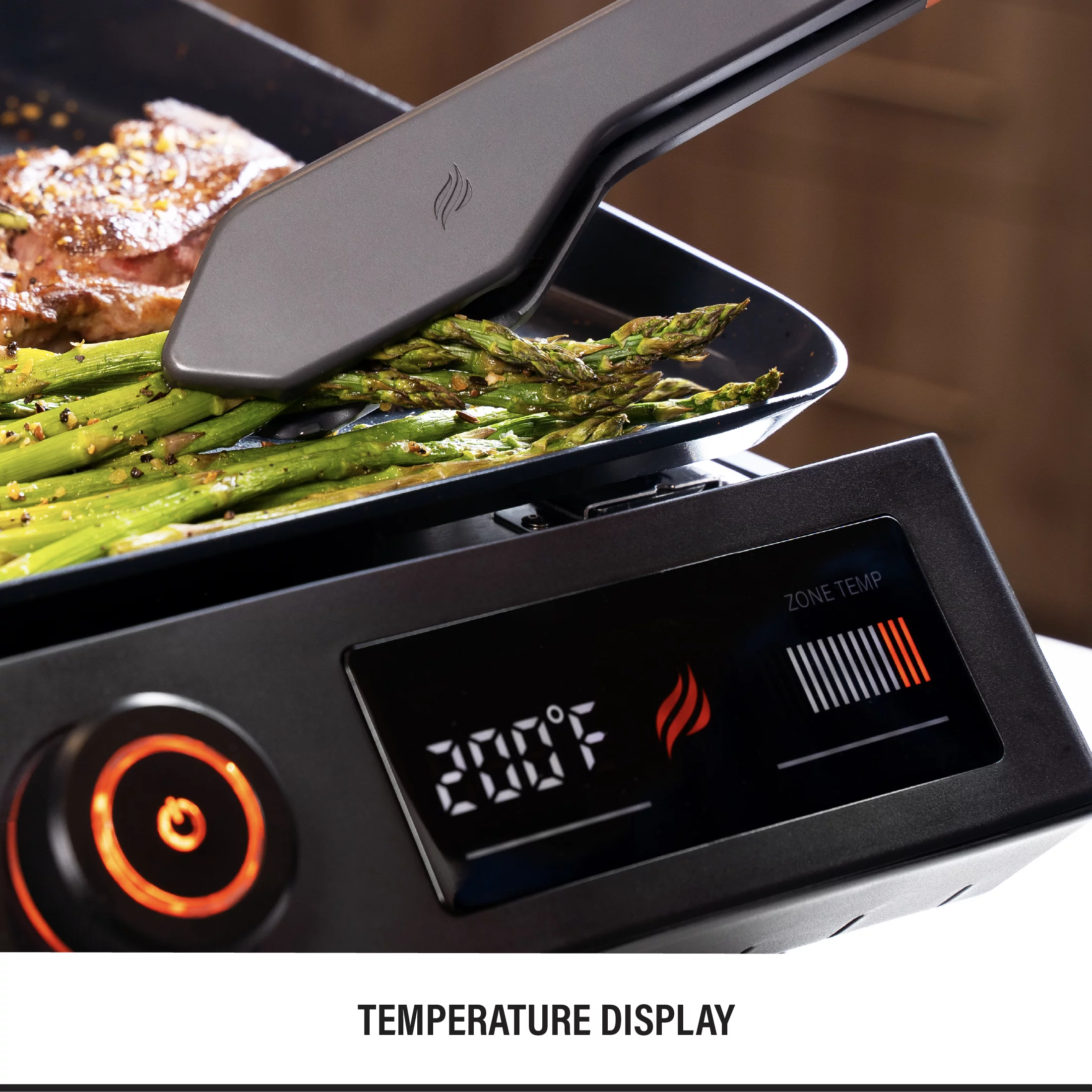 Blackstone E-Series 17" Electric Tabletop Griddle with Hood - Image 4