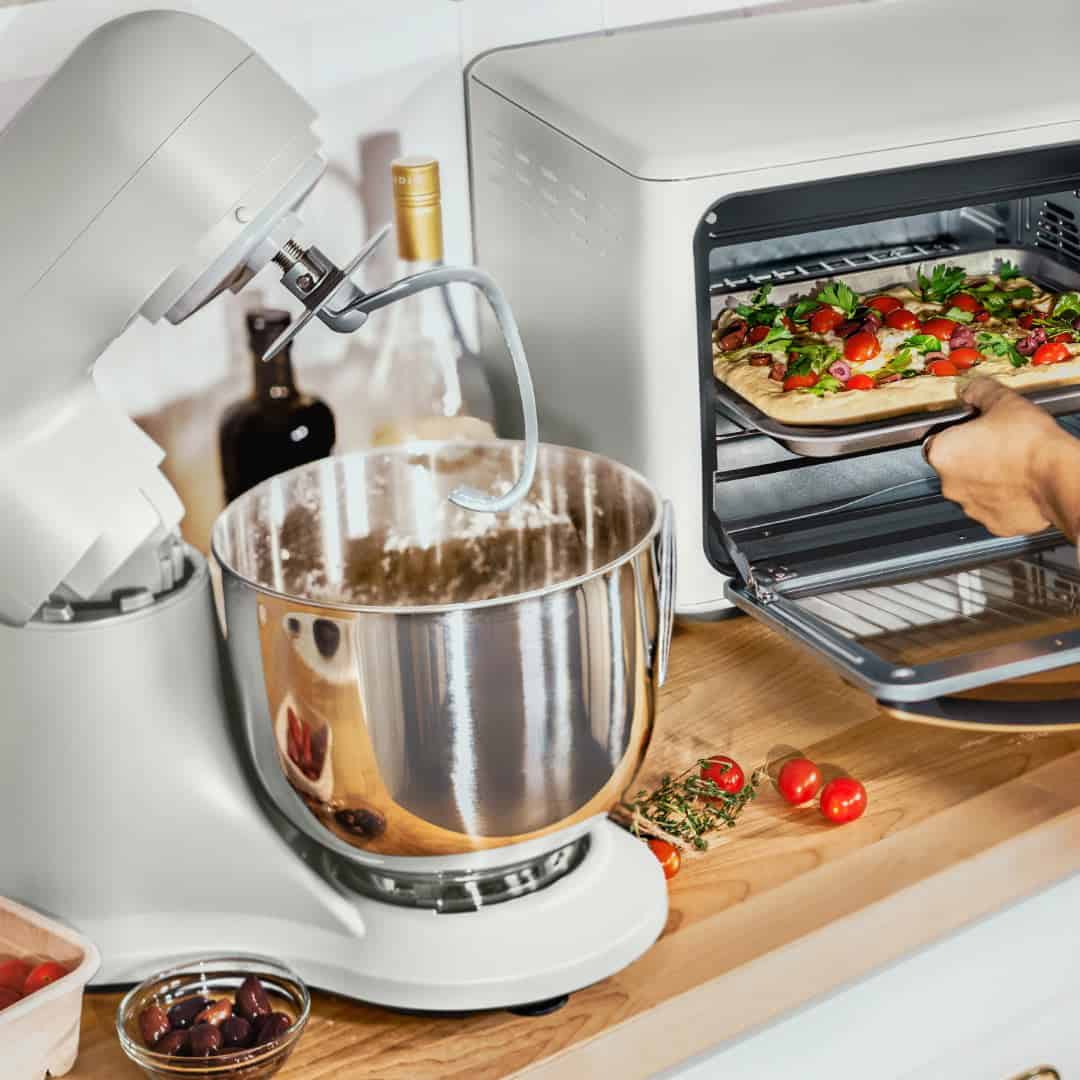 Beautiful 5.3QT Capacity Lightweight & Powerful Tilt-Head Stand Mixer, White Icing by Drew Barrymore - Image 8