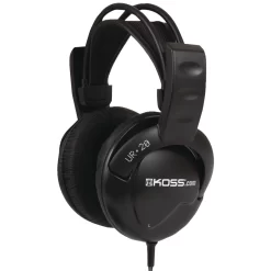 Koss Noise Isolating Over-Ear Headphones, Black, Ur20