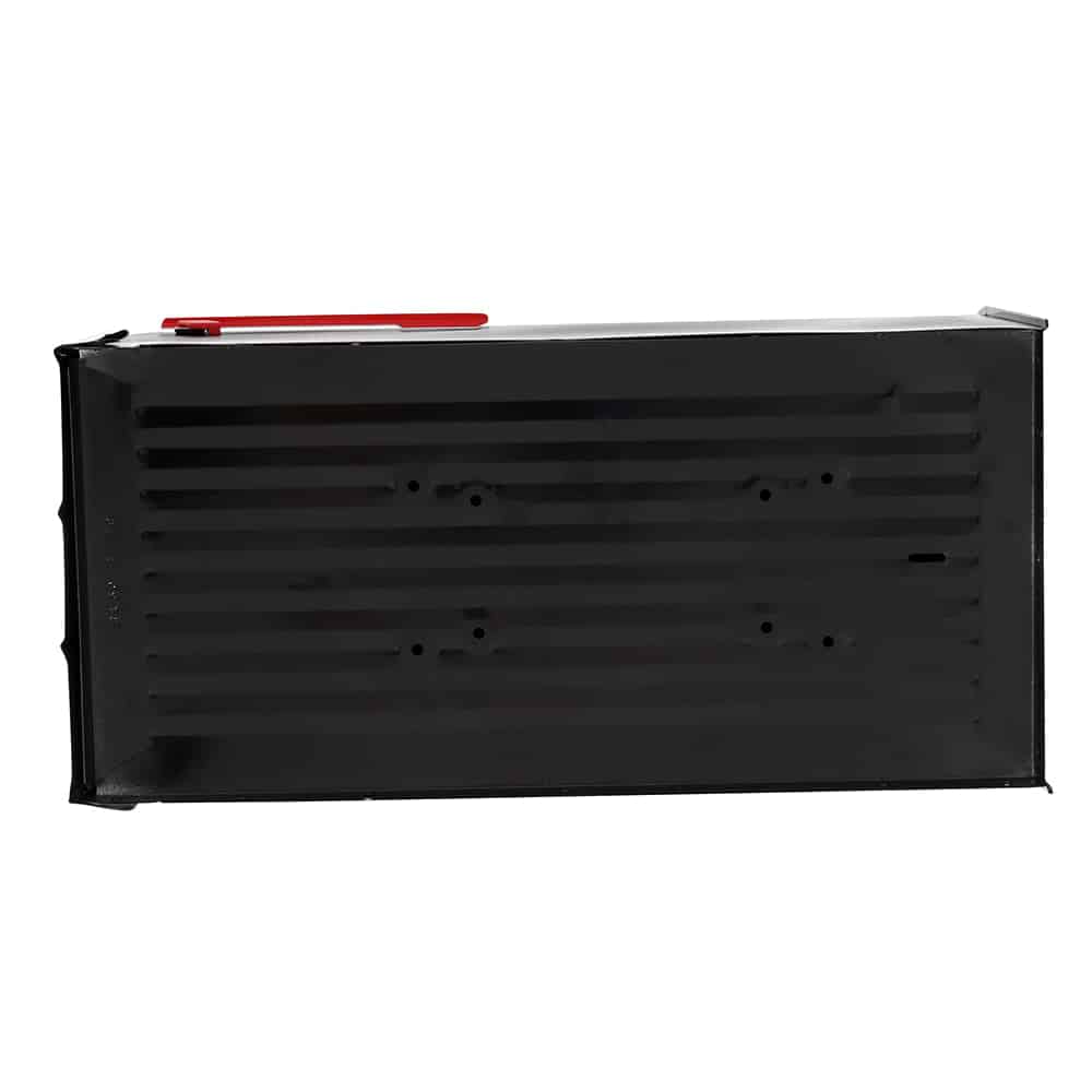 Gibraltar Mailboxes Stanley Extra Large, Steel, Post Mount Mailbox, Black, ST200B00 - Image 5