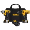 DEWALT 2-Tool 12-Volt Max Power Tool Combo Kit with Soft Case (2-Batteries and charger Included)