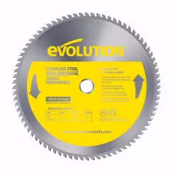 Evolution 12-in 80-Tooth Tungsten Carbide-tipped Steel Circular Saw Blade