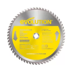 Evolution 14-in 90-Tooth Tungsten Carbide-tipped Steel Chop Saw Blade