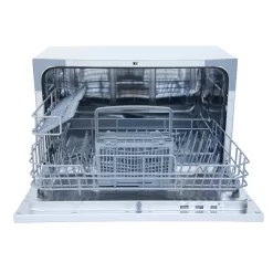 Sunpentown SD-2224DS Countertop Dishwasher with Delay Start & LED – Silver