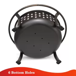 SinglyFire 36 Inch Fire Pits for Outside Large Outdoor Fire Pit