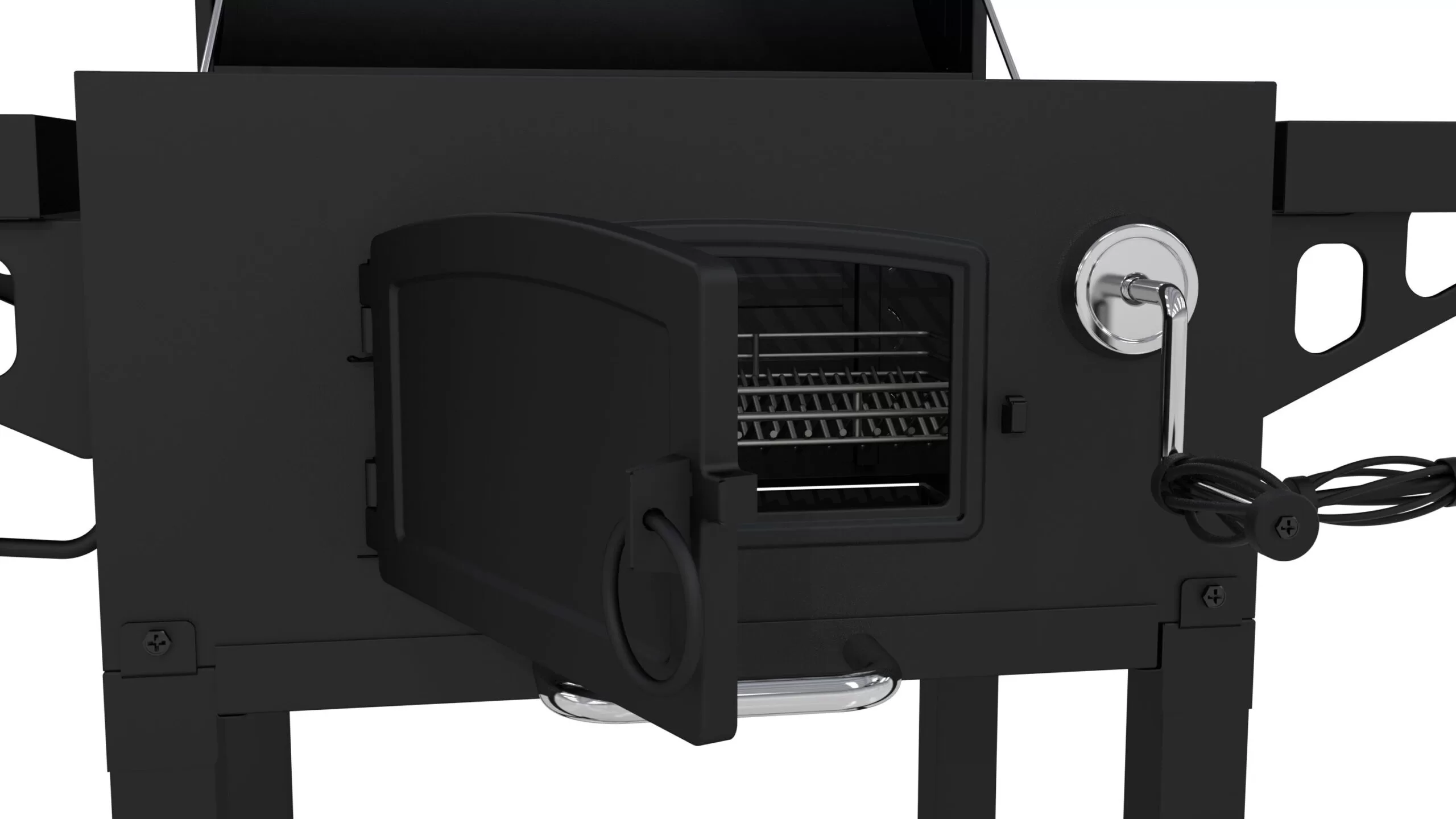 Dyna-Glo 22.5-in W Black Barrel Charcoal Grill - Image 4
