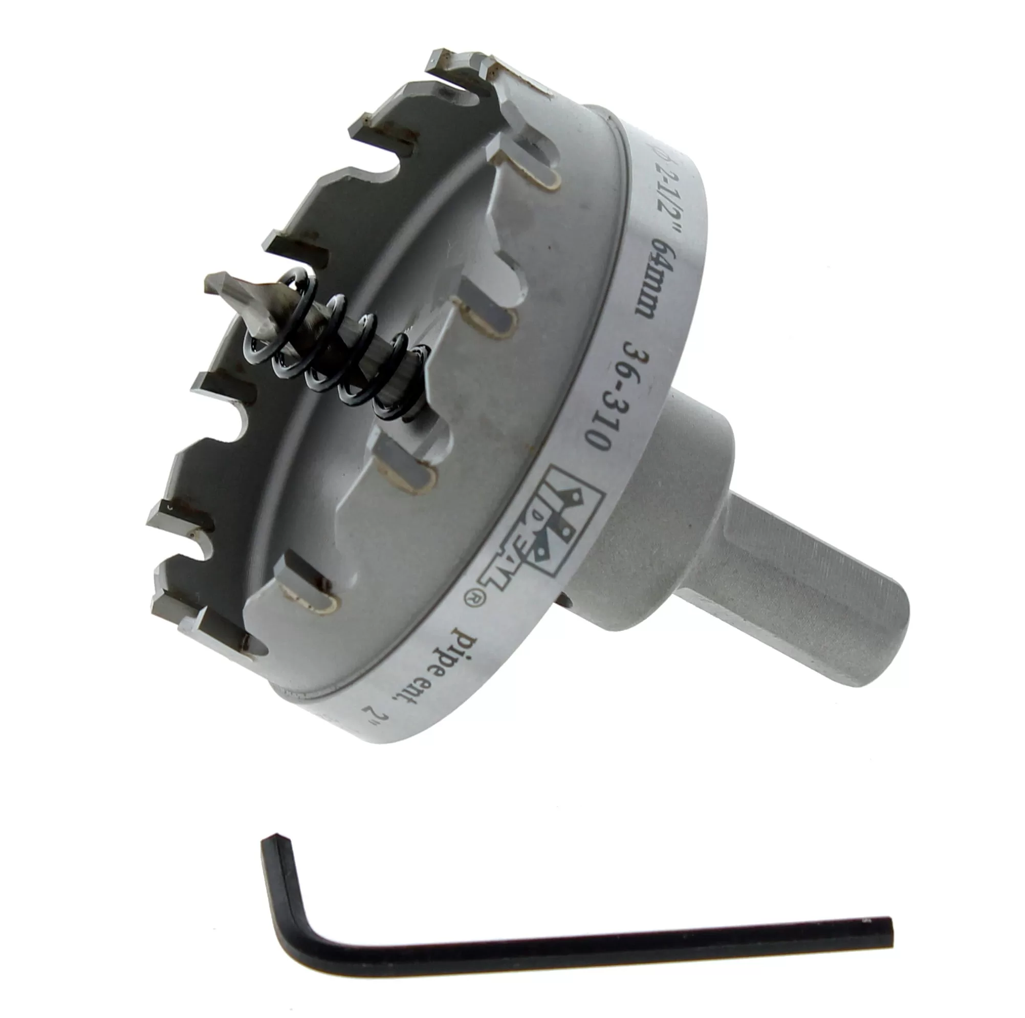IDEAL 2-1/2-in Carbide-Tipped Arbored Hole Saw