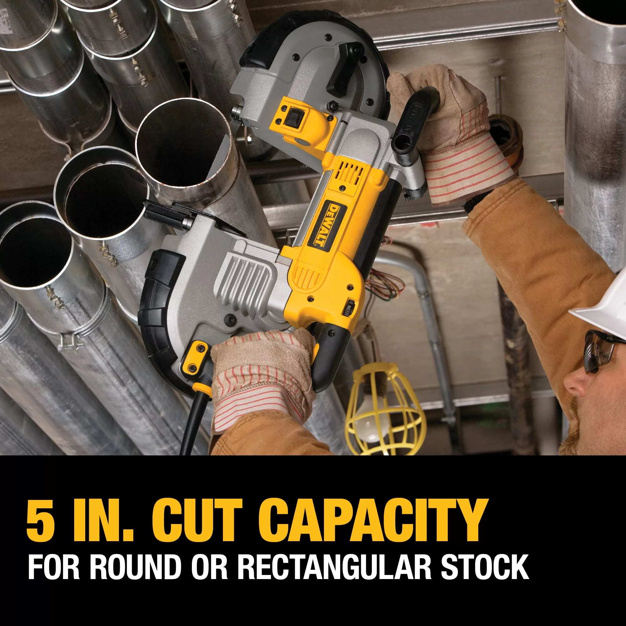 DEWALT DWM120 10 Amps 4.75-in Portable Band Saw - Image 2