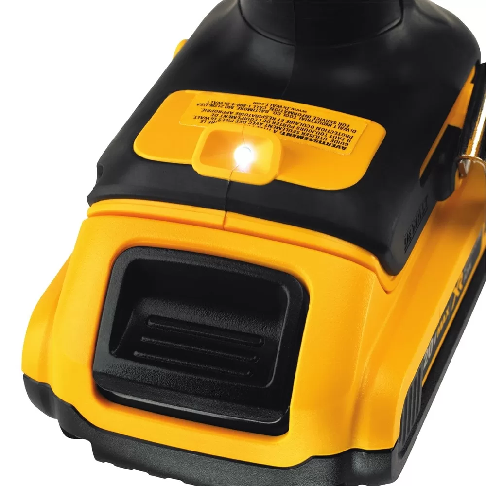 DEWALT DCF620D2 XR-Amp 20-volt Max Lithium Ion (li-ion) Brushless Screw Gun Kit - Image 7