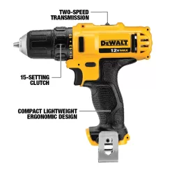 Alternative view of DEWALT 2-Tool 12-Volt Max Power Tool Combo Kit with Soft Case (2-Batteries and charger Included)