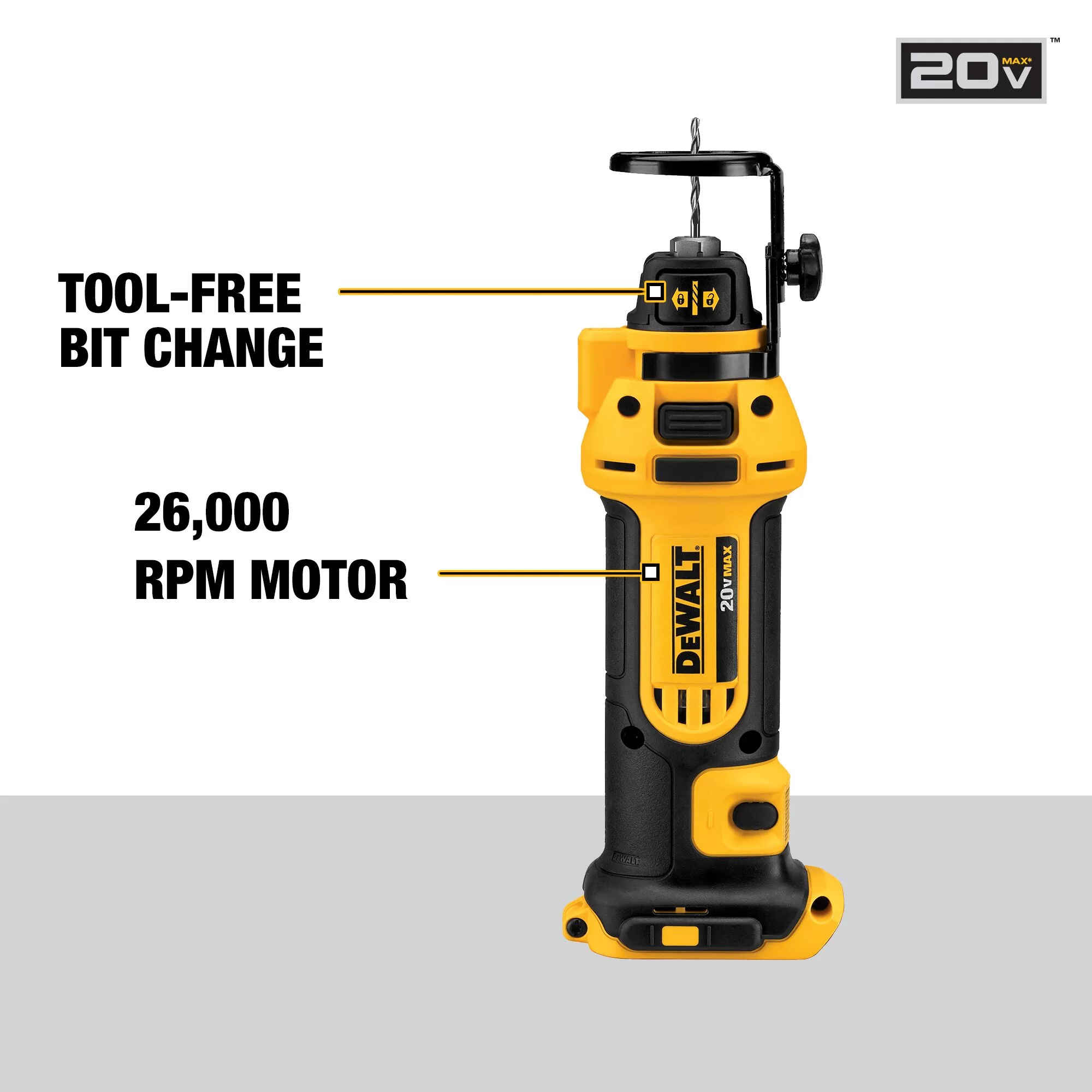 DEWALT XR 2-Tool 20-Volt Max Brushless Power Tool Combo Kit with Soft Case (2-Batteries and charger Included) - Image 3
