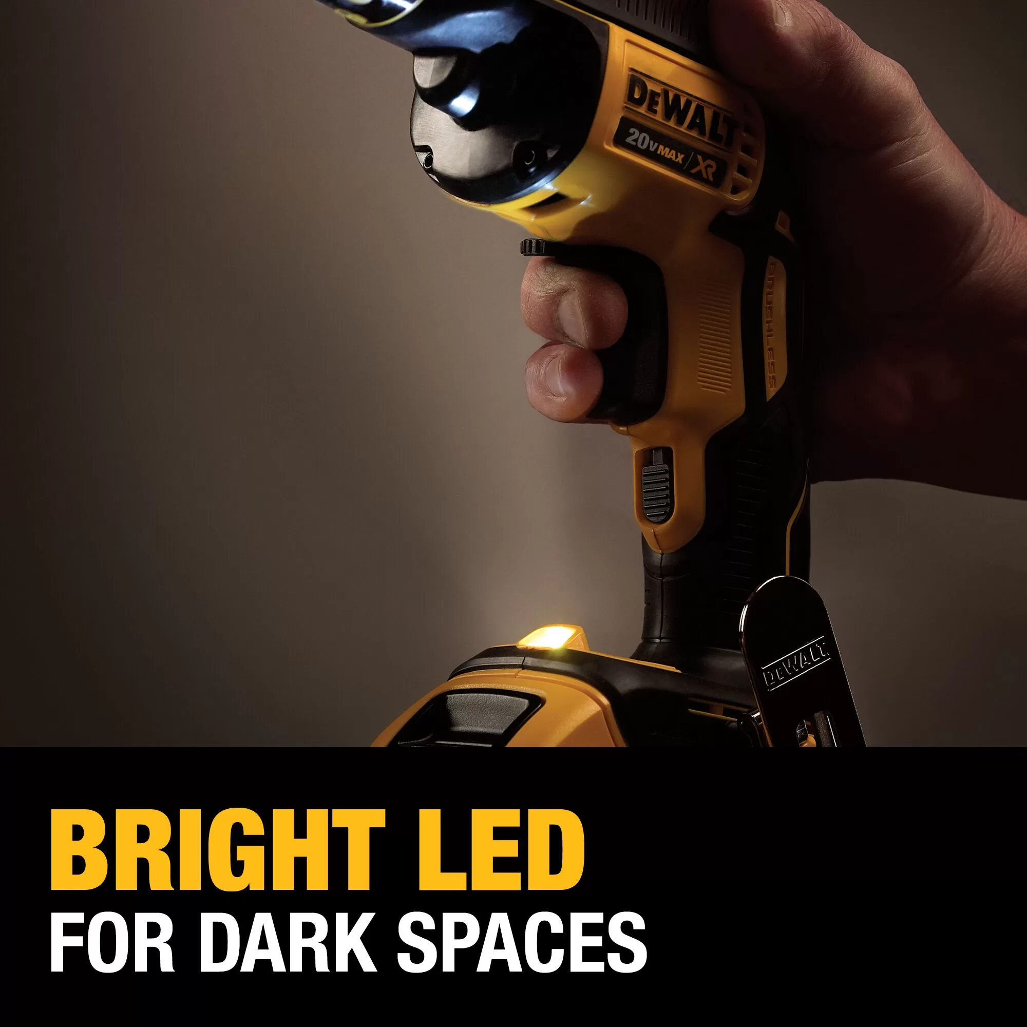 DEWALT XR 2-Tool 20-Volt Max Brushless Power Tool Combo Kit with Soft Case (2-Batteries and charger Included) - Image 5