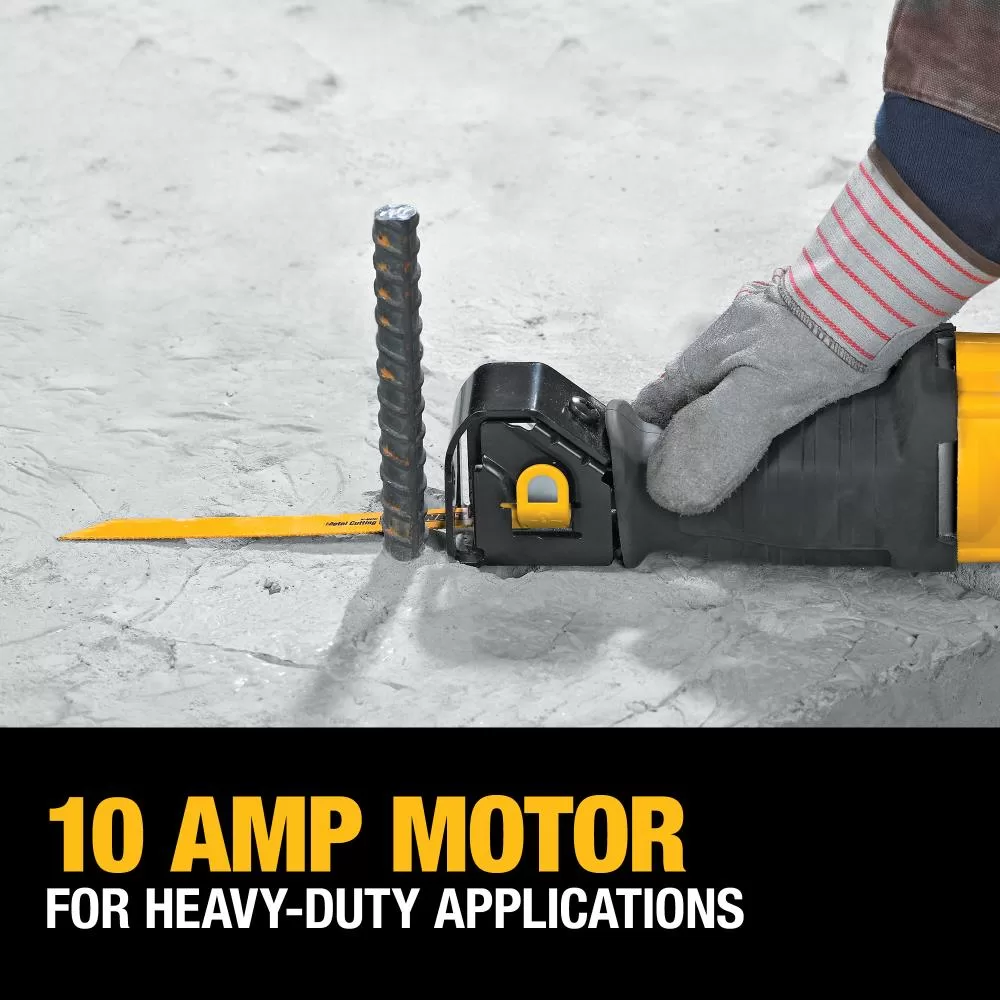 DEWALT 10-Amp Variable Speed Corded Reciprocating Saw - Image 5