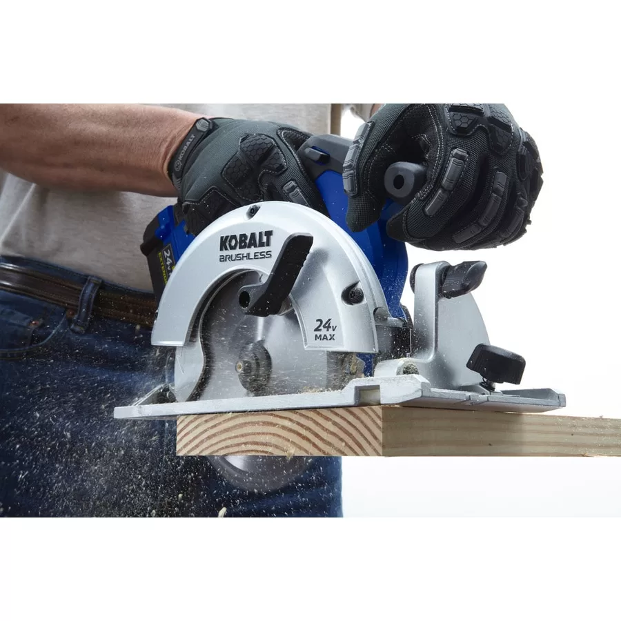 Kobalt 24-Volt max 24-volt Max 6-1/2-in Brushless Cordless Circular Saw - Image 2