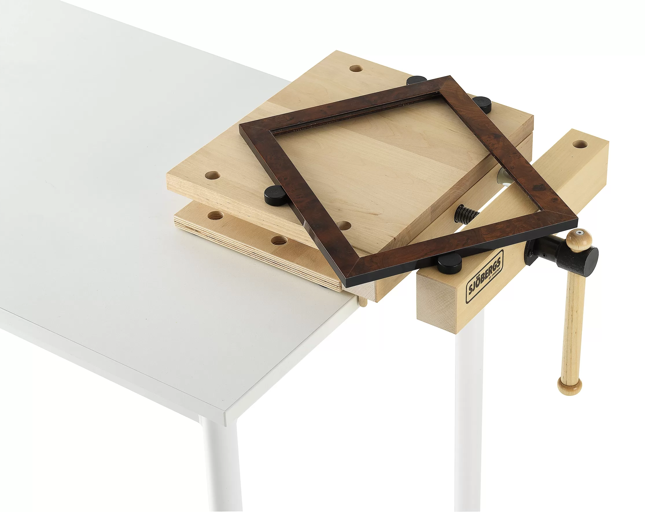 Sjobergs 14-1/4-in Wood Woodworkers Vise - Image 5