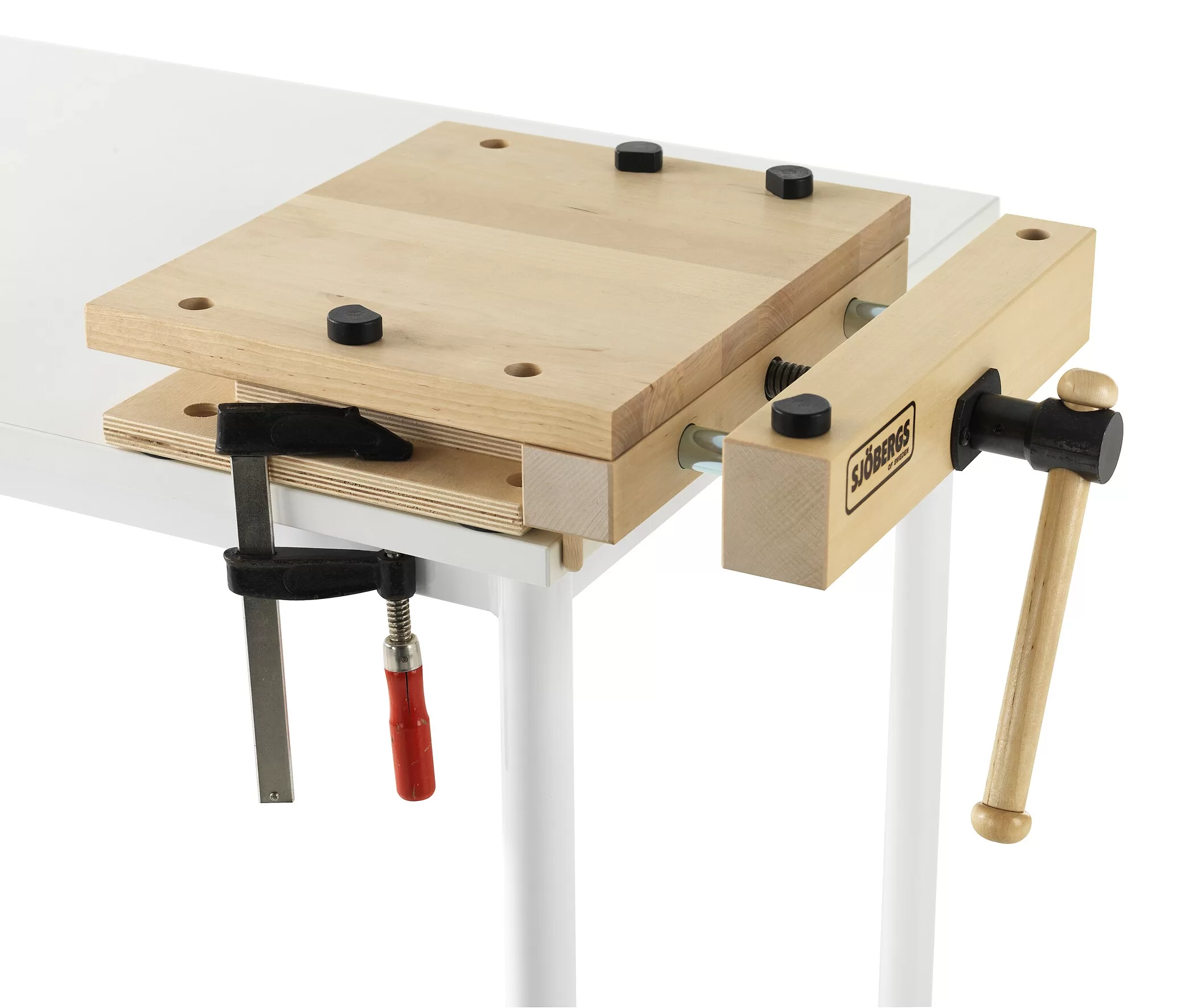 Sjobergs 14-1/4-in Wood Woodworkers Vise - Image 3