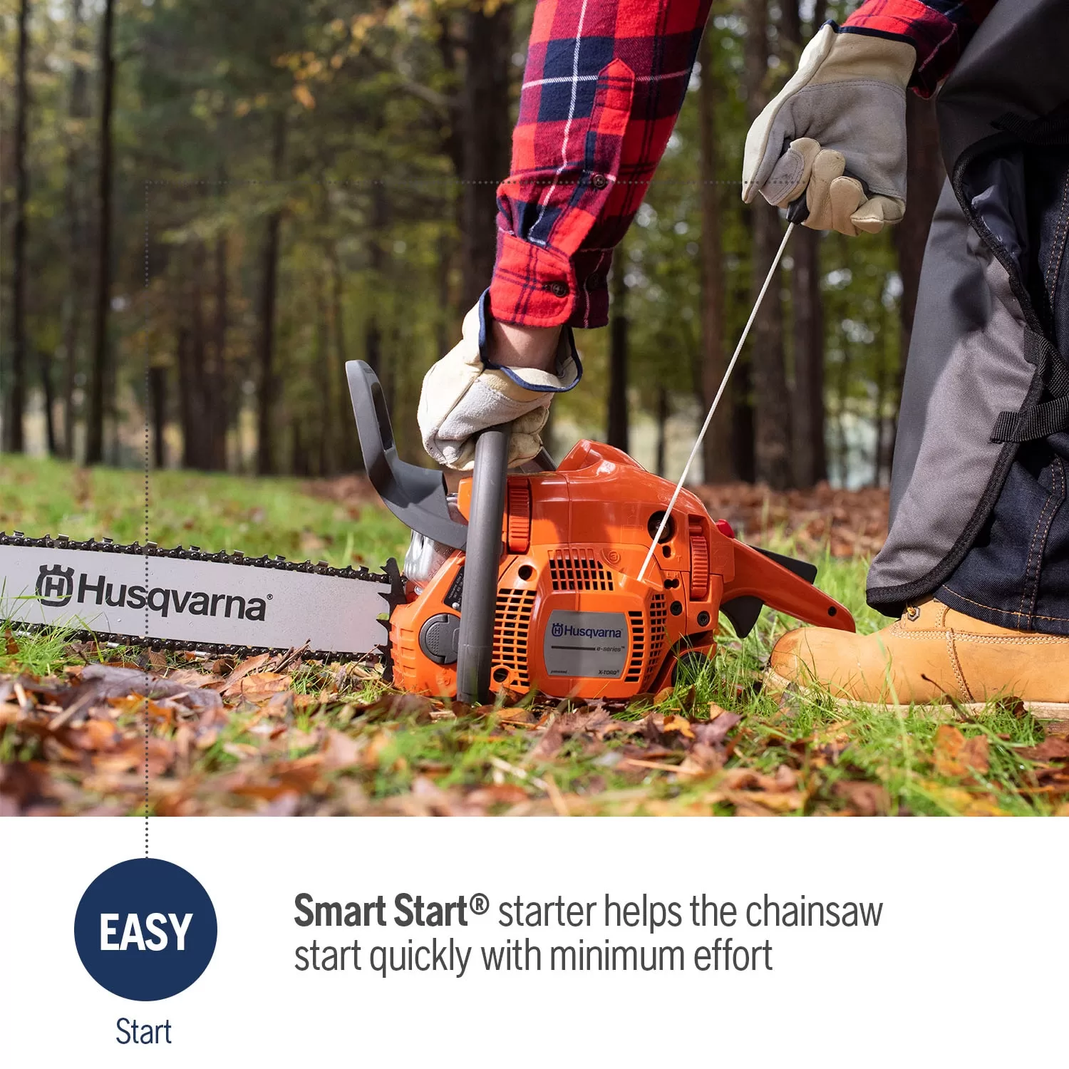 Husqvarna 450 Rancher 20-in 50.2-cc 2-Cycle Gas Chainsaw - Image 5