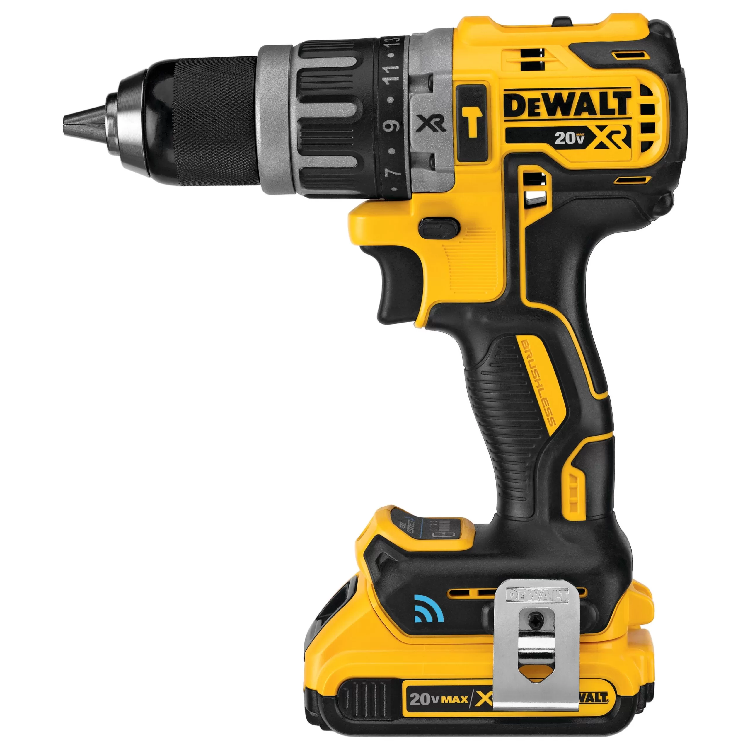 DEWALT XR 1/2-in 20-volt Max-Amp Variable Speed Brushless Cordless Hammer Drill (2-Batteries Included) - Image 5