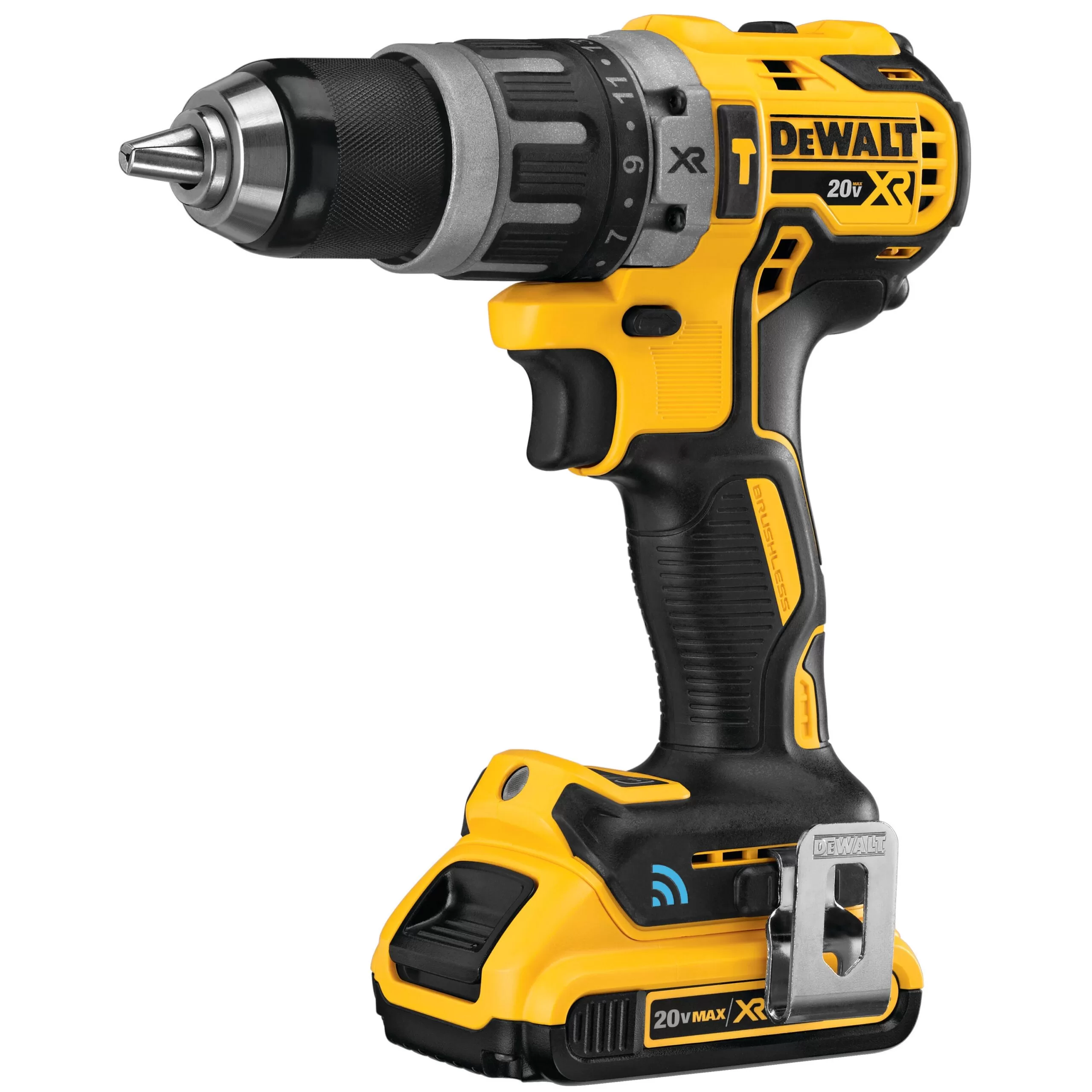 DEWALT XR 1/2-in 20-volt Max-Amp Variable Speed Brushless Cordless Hammer Drill (2-Batteries Included) - Image 6