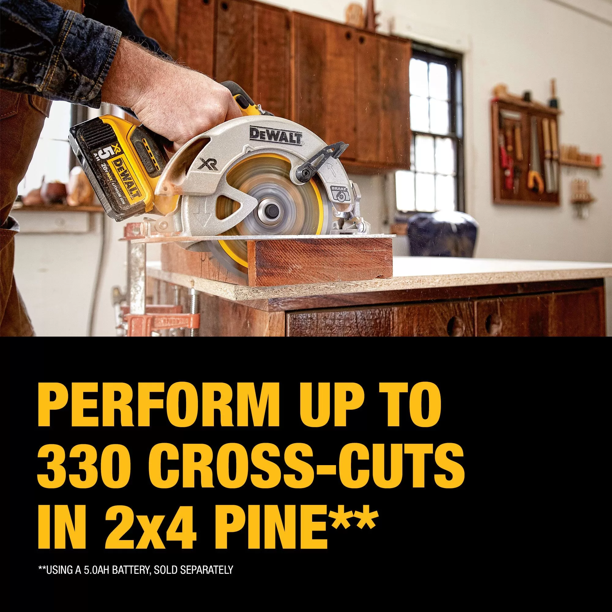DEWALT XR 20-volt Max 7-1/4-in Brushless Cordless Circular Saw - Image 5