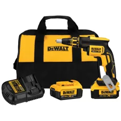 DEWALT XR 20-volt Max Lithium Ion (li-ion) Brushless Screw Gun Kit