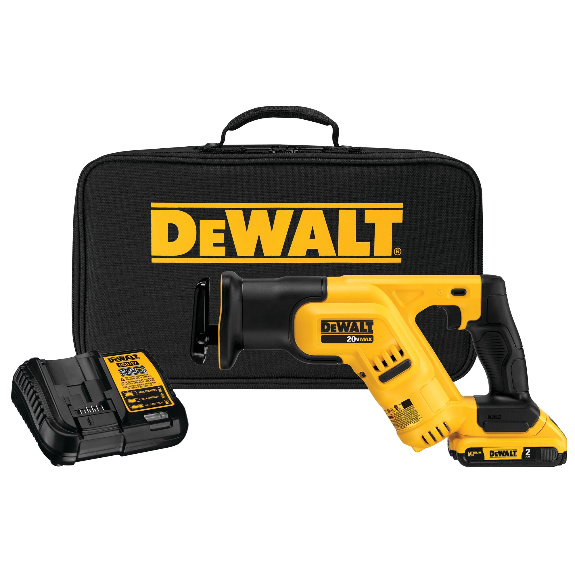DEWALT Reciprocating Saw DCS387D1 20-volt Variable Speed Cordless (Charger Included and Battery Included)