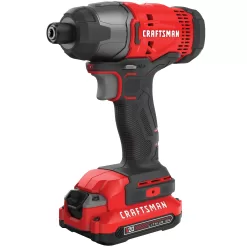 CRAFTSMAN V20 20-volt Max Variable Speed Cordless Impact Driver (2-Batteries Included)