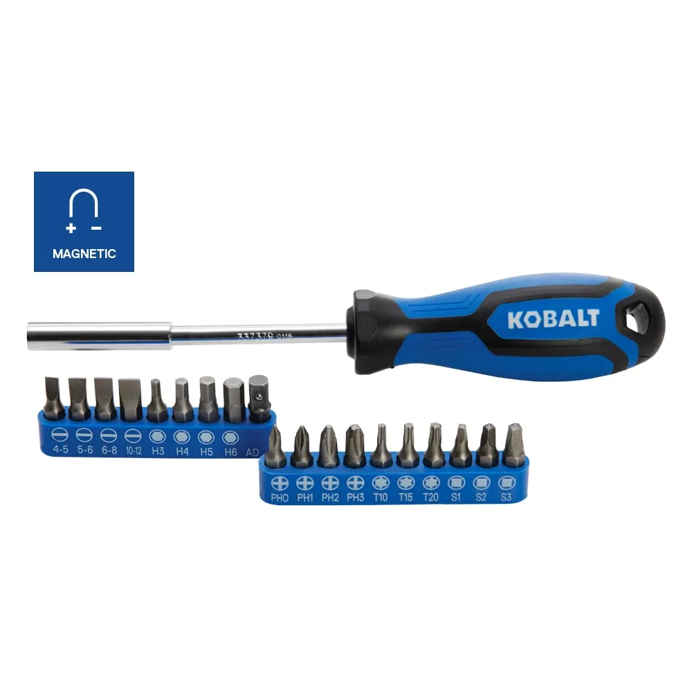 Kobalt 227-Piece Standard (SAE) and Metric Polished Chrome Mechanics Tool Set with Hard Case - Image 11