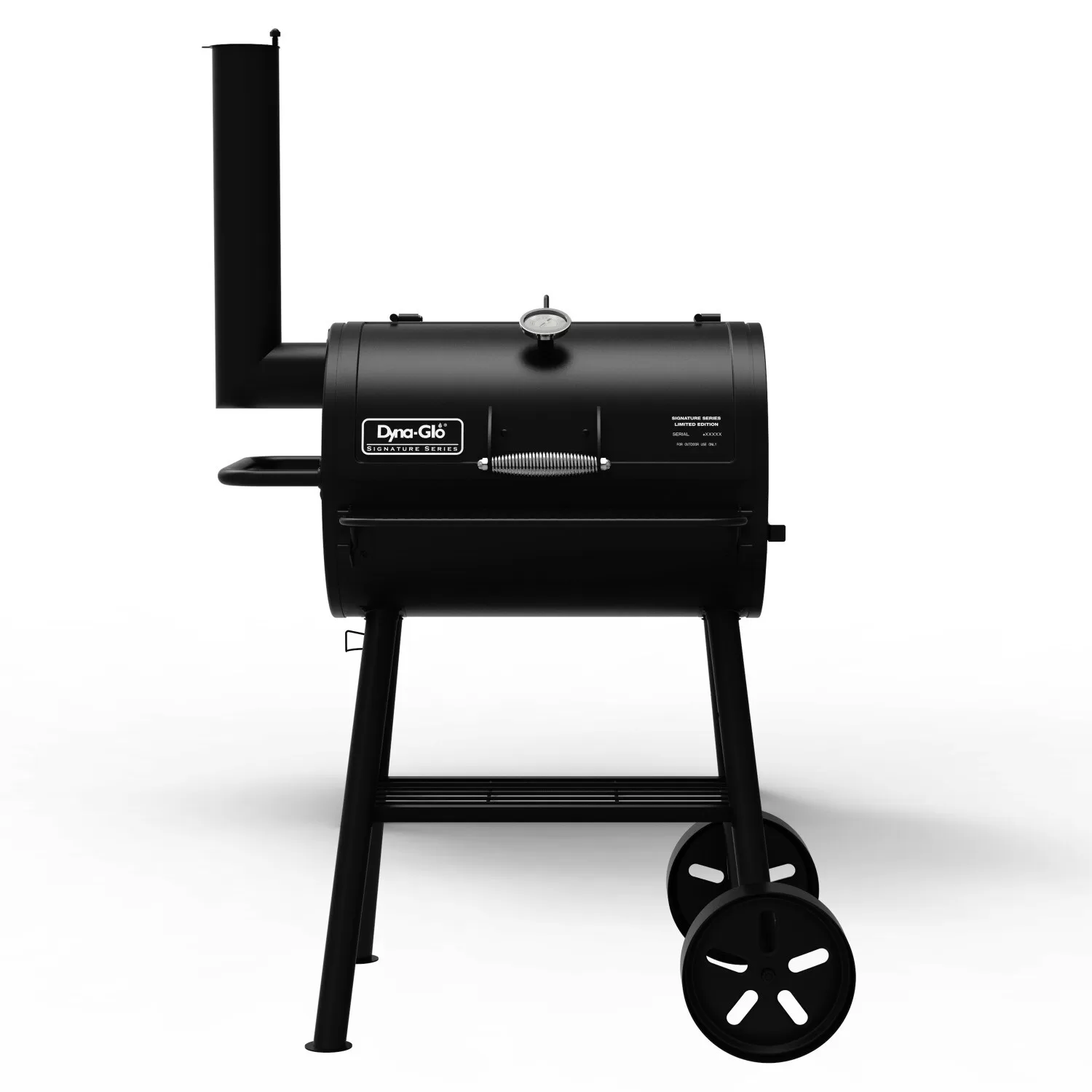 Dyna-Glo Signature Series 37-in W Black Barrel Charcoal Grill - Image 10