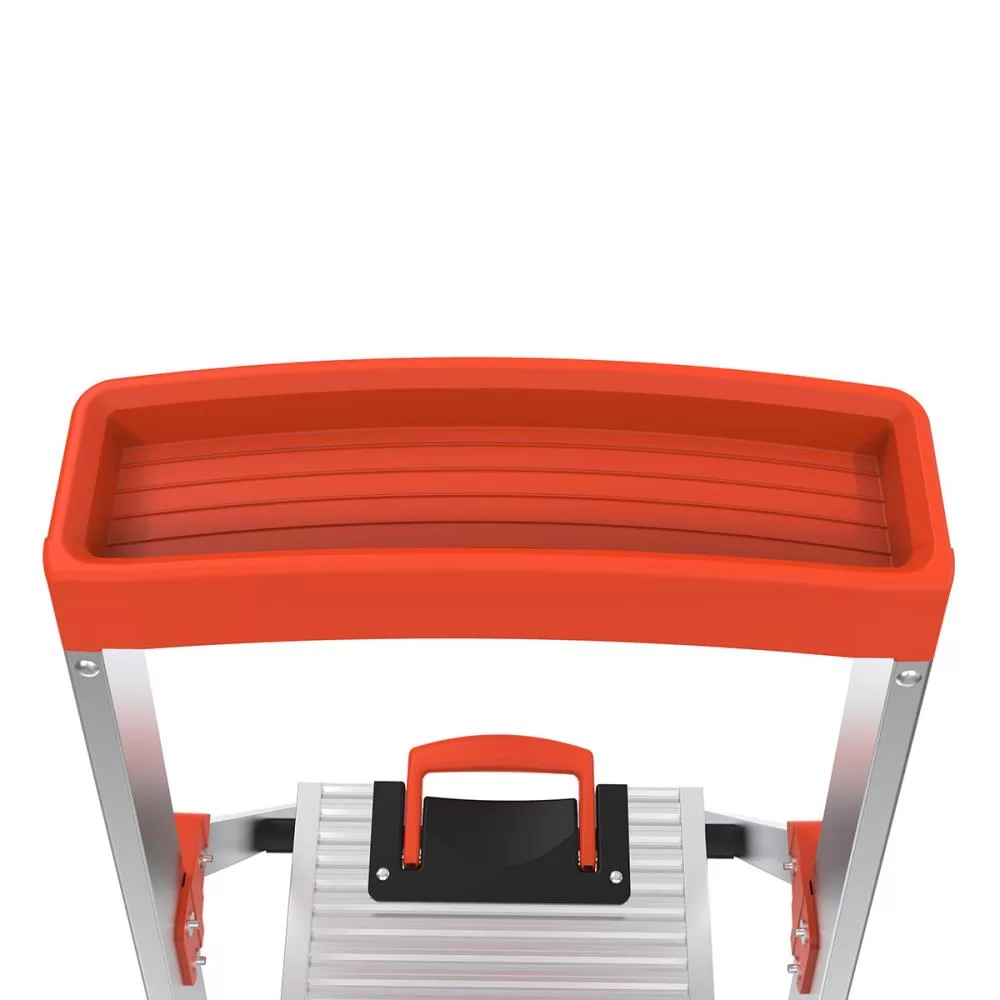 Little Giant Ladders Flip-N-Lite M5 Aluminum 5-ft Type 1A- 300-lb Capacity Platform Step Ladder - Image 10