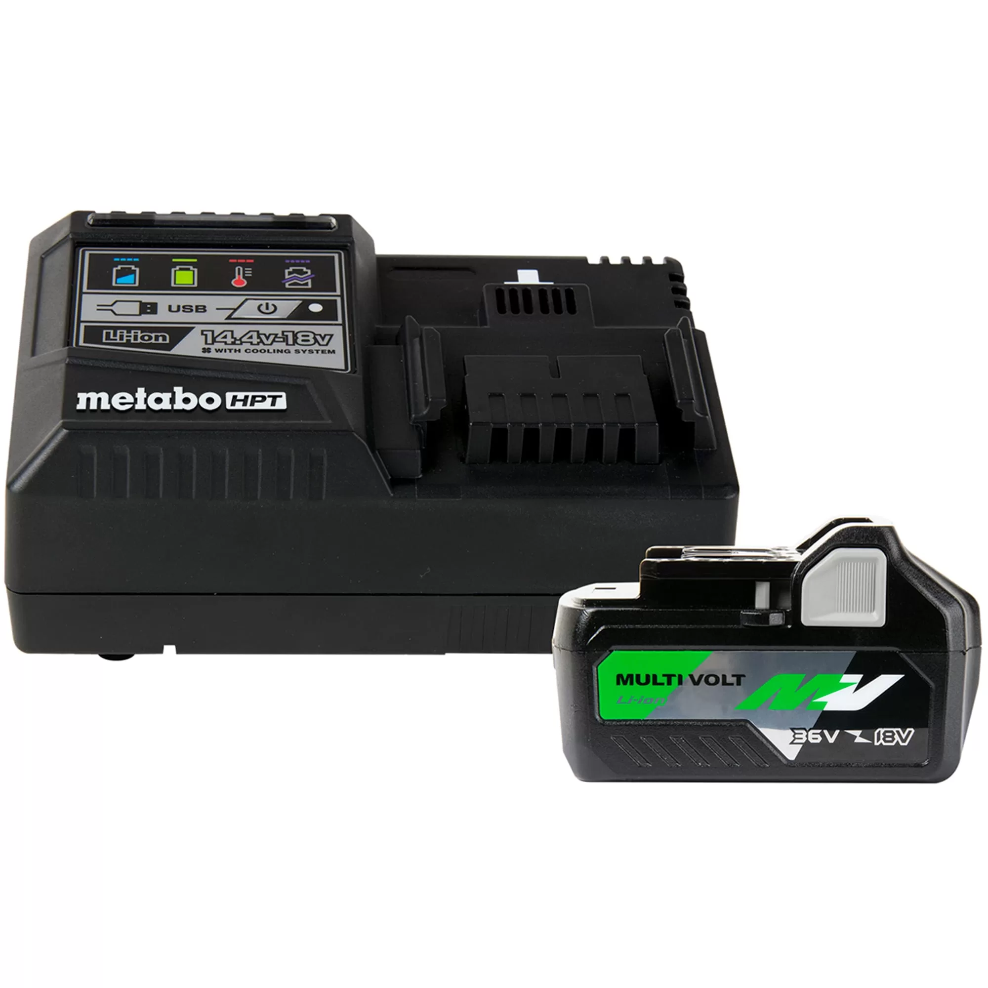 Metabo HPT MultiVolt 36 Lithium-ion Battery and Charger (Charger Included)