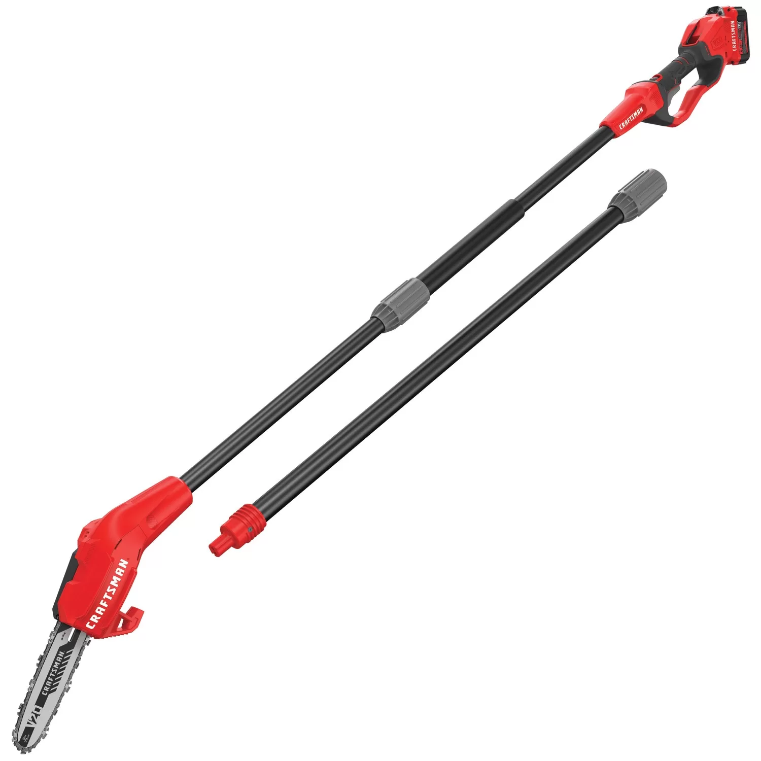 CRAFTSMAN V20 20-volt max 8.0-in 4 Ah Battery Pole Saw Battery Included, Charger Included