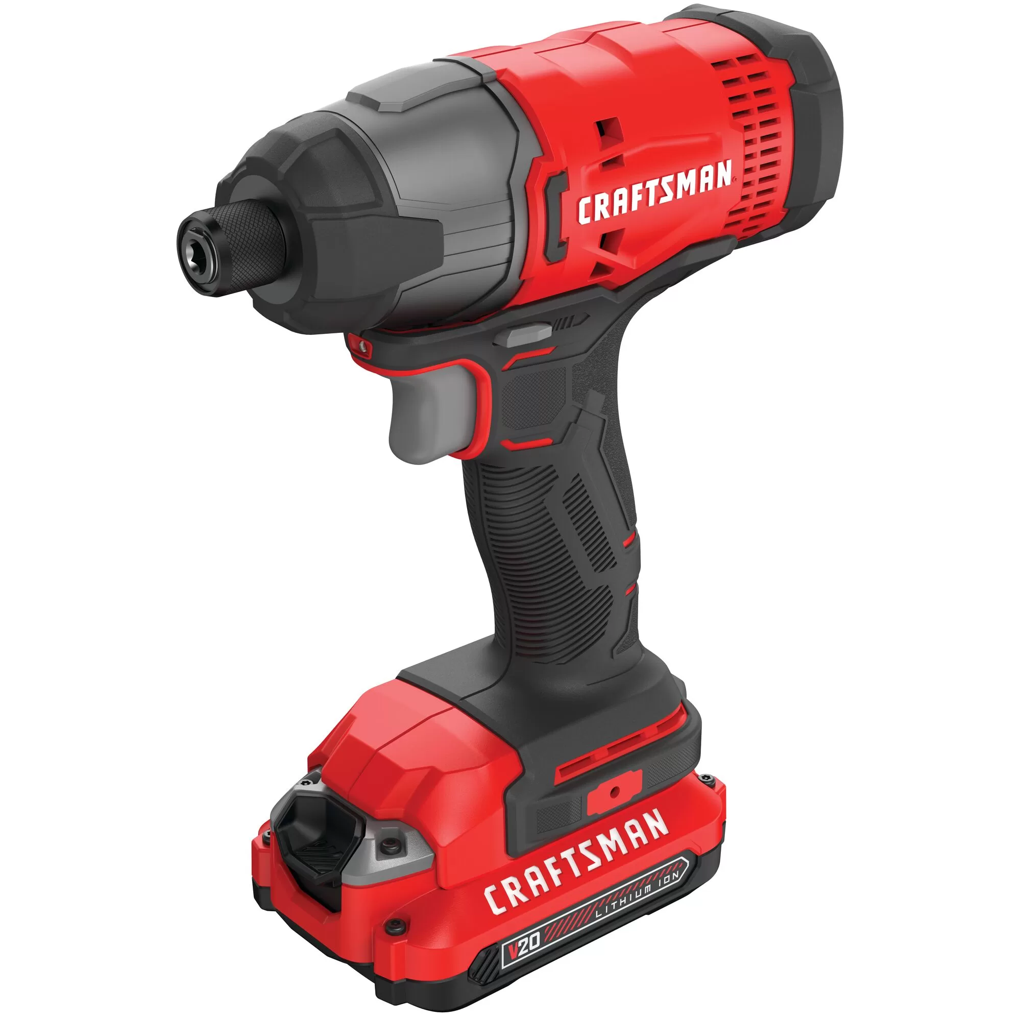 CRAFTSMAN V20 20-volt Max Variable Speed Cordless Impact Driver (2-Batteries Included) - Image 7