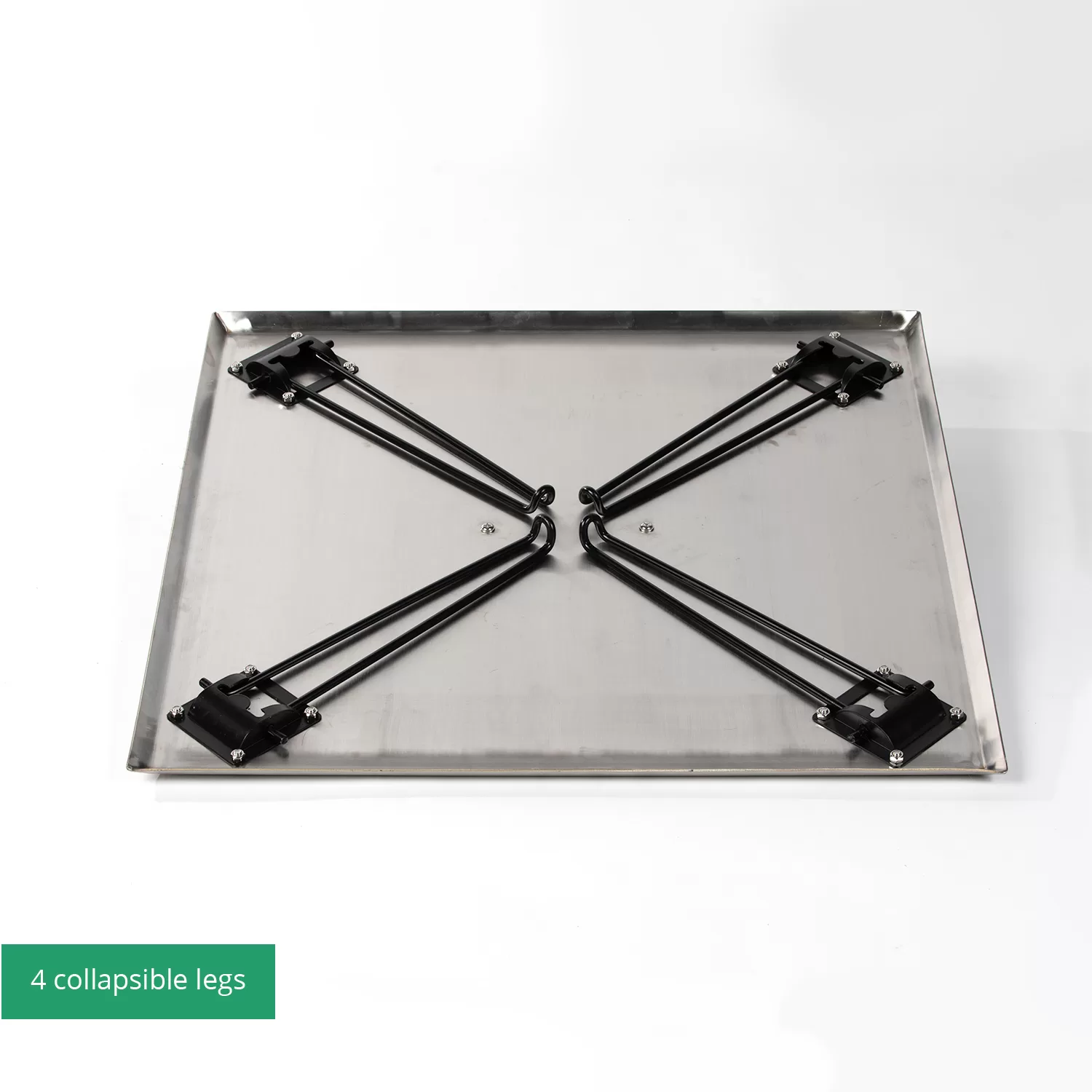 Titan Great Outdoors Fire Pit Heat Deflector, Pushes Heat Down and Out, Stainless-Steel with Carrying Handle