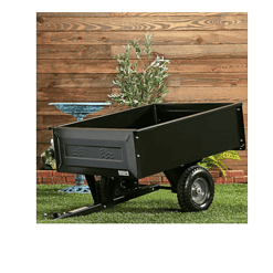 Alternative view of Agri-Fab 45-0303 350-Pound 10-cu ft Steel Dump Cart, Black