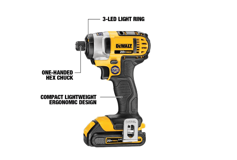DEWALT DCD771 & DCF885 20-Volt MAX Cordless Drill/Impact Combo Kit (2-Tool) with dck240c2 6-1/2 in. Circular Saw