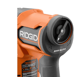 RIDGID R09891B 18V Brushless Cordless 18-Gauge 2-1/8 in. Brad Nailer (Tool Only) with CLEAN DRIVE Technology