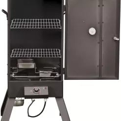 Masterbuilt MB20077618 Analog Electric Smoker with 2 Smoking Racks, 30 inch, Black